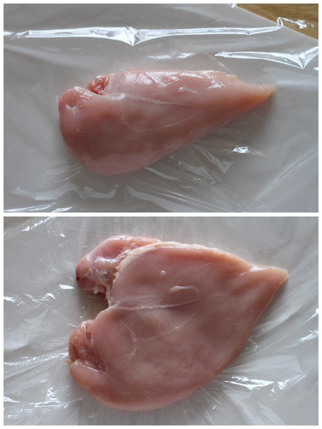 Flatten chicken breasts before marinading to maximise surface area and ensure even cooking